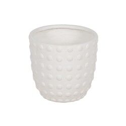 Set of Planters White 37 x 37 x 35,5 cm (3 Units)