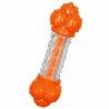 Giocattolo da mordere per cani Nylabone Arancio Bacon Artificiale L