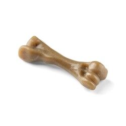 Giocattolo da mordere per cani Nylabone Marrone Bacon Artificiale S