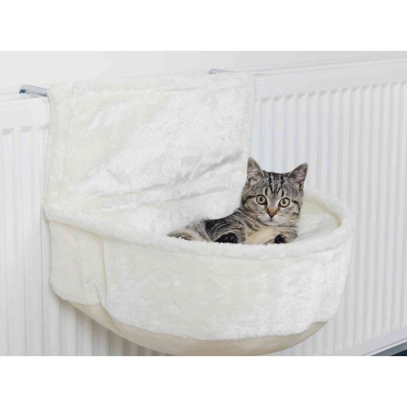 Cat Bed Trixie 45 x 13 x 33 cm White Metal Radiator