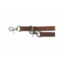 Guinzaglio regolabile per cane Trixie Rustic Marrone scuro 2 m L/XL