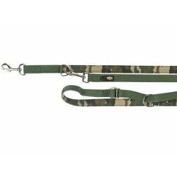 Adjustable dog leash Trixie Premium Green L/XL