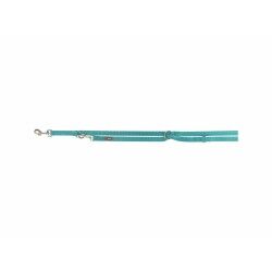 Adjustable dog leash Trixie Premium Light Blue M/L