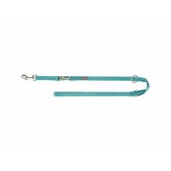 Adjustable dog leash Trixie Premium Light Blue M/L