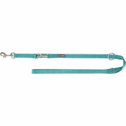 Adjustable dog leash Trixie Premium Light Blue M/L