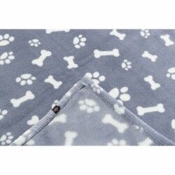 Pet blanket Trixie Kenny Blue Polyester 75 × 5 cm