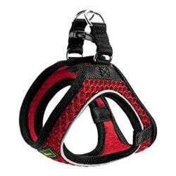 Imbracatura per Cani Hunter Hilo-Comfort Rosso M/L (58-63 cm)