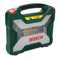 Set di punte per trapano e punte per trapano BOSCH X-Line Box Titanium 100 Pezzi