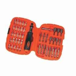 Set di punte con cacciavite Black & Decker A7039 -XJ 45 Pezzi Hex Phillips Pozidriv Torx