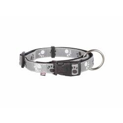 Collare per Cani Trixie Silver Reflect Nero Grigio M/L 35-55 cm