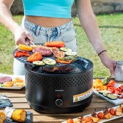 Barbecue a Carbone Portatile Senza Fumo CleanQ InnovaGoods