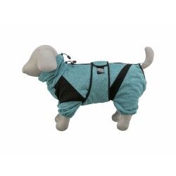 Dog bathrobe Trixie Blue XL