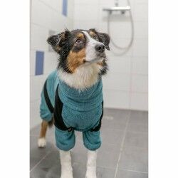 Dog bathrobe Trixie Blue XL