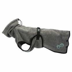 Dog bathrobe Trixie Grey L