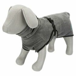 Dog bathrobe Trixie Grey L