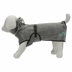 Dog bathrobe Trixie Grey M