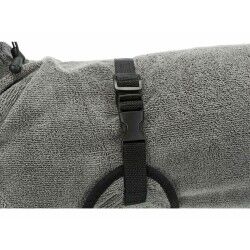 Dog bathrobe Trixie Grey M