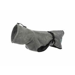 Dog bathrobe Trixie Grey S