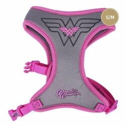 Imbracatura per Cani Wonder Woman Rosa S/M