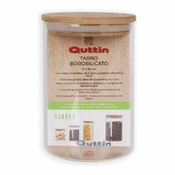 Barattolo Quttin Silicone 1,15 L 11 x 11 x 16 cm (12 Unità)