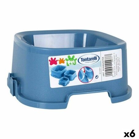 Pet feeding dish Tontarelli Pet 21,5 x 21,5 x 9,4 cm