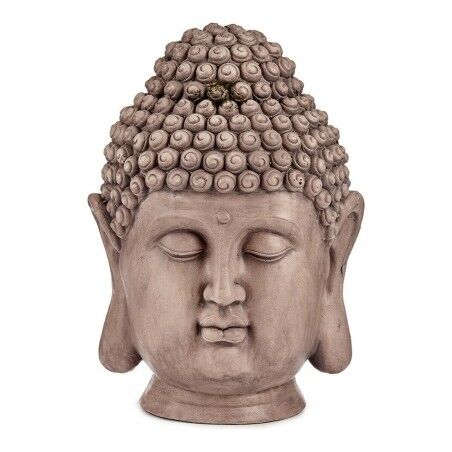 Decorative Garden Figure Ibergarden CC20431 Grey Polyresin 31,5 x 50,5 x 35 cm Head Buddha