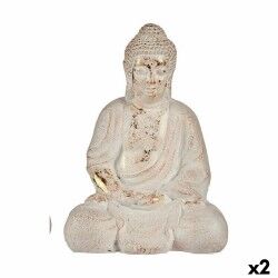 Decorative Garden Figure Ibergarden CC20436 Polyresin Buddha 22,5 x 41,5 x 29,5 cm (2 Units)