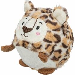 Soft toy for dogs Trixie Polyester Plush Natural rubber Leopard 13 cm