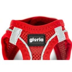 Imbracatura per Cani Gloria Trek Star 29,4-32,6 cm 41,4-43 cm Rosso S