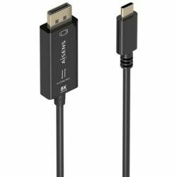 Cavo da USB-C a DisplayPort Aisens A109-0879 Nero 1,8 m