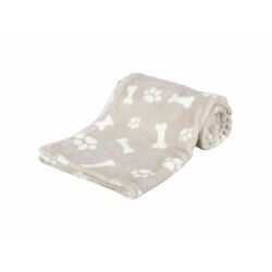 Coperta per Animali Domestici Trixie Kenny Beige Poliestere 100 × 75 CM