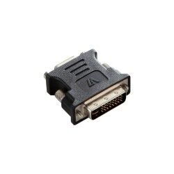 Adattatore DVI-I con VGA V7 V7E2DVIIMVGAFADPTR2N Nero