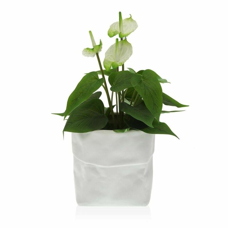 Plant pot Plastic Squared (2 Pieces) (Refurbished B)