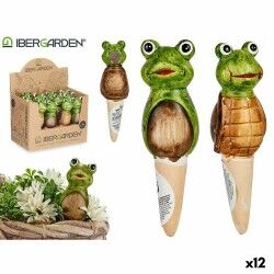 Decorative Garden Figure Ibergarden FC0226A4M26 Brown Green Ceramic 4,5 x 16,5 x 4,5 cm (12 Units)