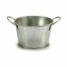 Planter Ibergarden F60325-B Silver Zinc Bucket 17,8 x 8 x 12,3 cm (72 Units)