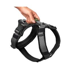 Dog Harness Hunter Maldon Up Black 46-82 cm S/M