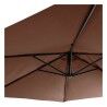 Parasol DKD Home Decor MB-166676 Brown Multicolour Steel Metal/Plastic 300 x 300 x 250 cm