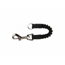 Dog Lead Trixie Black S/M 21 cm Shock absorber