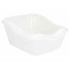 Cat Litter Box Trixie Cleany White 45 × 29 × 54 cm Plastic