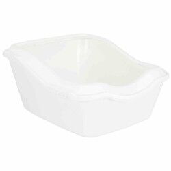 Cat Litter Box Trixie Cleany White 45 × 29 × 54 cm Plastic