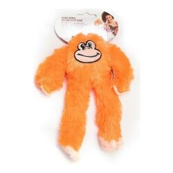 Peluche per cani Gloria Kikazaru 11 x 44 x 45 cm Scimmia Arancio