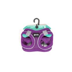 Imbracatura per Cani Gloria Trek Star 27-28 cm 31-34,6 cm Viola XS