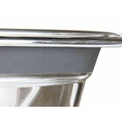 Dog Feeder Trixie Stainless steel Double 1,5 L 2 × 1,5 L