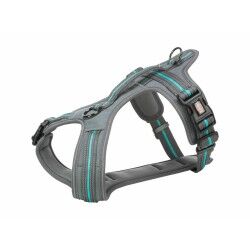 Dog Harness Trixie Fusion Confort Graphite Azul Océano M