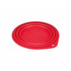 Ciotola per animali domestici Trixie 25011 Rosso Silicone