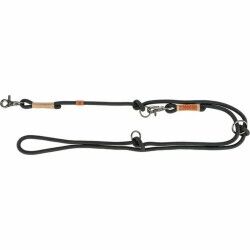 Adjustable dog leash Trixie Be Nordic Black Sand S/M