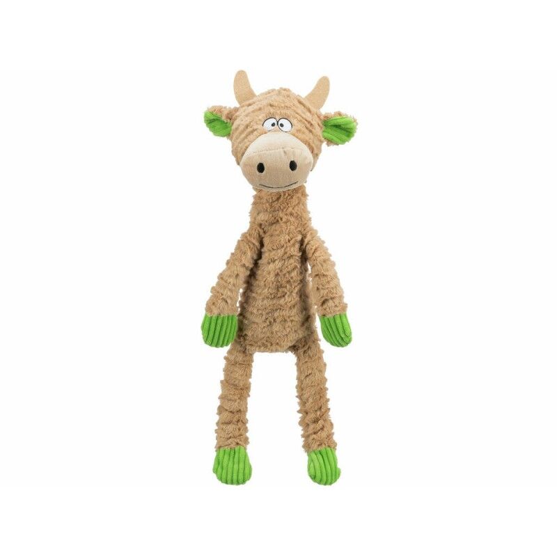 Soft toy for dogs Trixie Polyester Plush Cotton Cow 50 cm