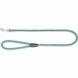 Guinzaglio per Cani Trixie Cavo Grafite Azzurro Chiaro S/M 1 m