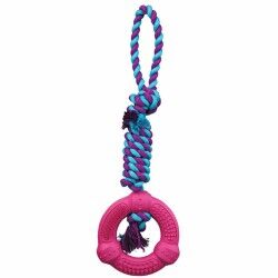 Giocattolo da mordere per cani Trixie Poliestere Cotone Ø 12 × 41 CM