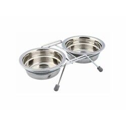 Dog Feeder Trixie Stainless steel 250 ml Double 2 x 250 ml